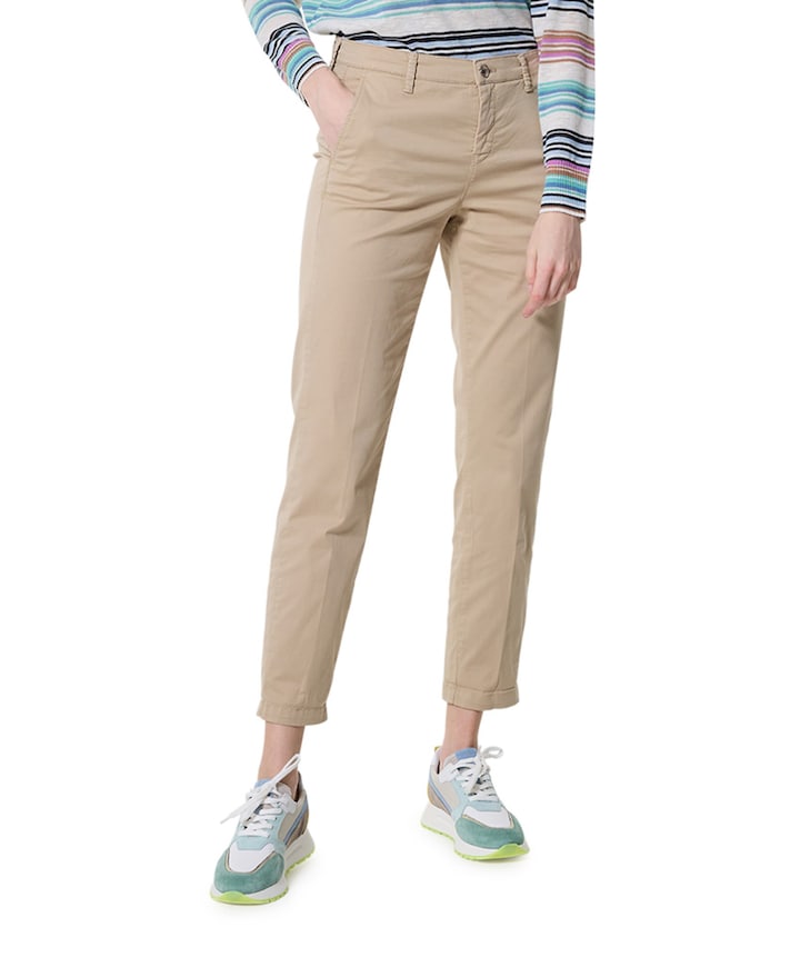 CHINO dames broek beige