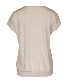 Dames T-shirt beige