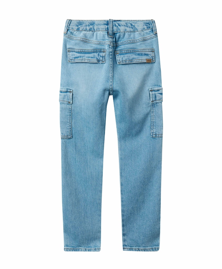 NKMSILAS TAP CARGO 6650-AZ NO jeans blauw