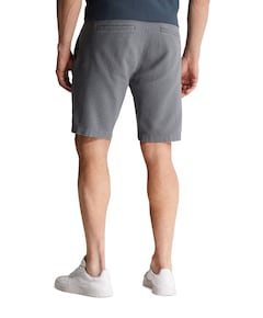 CHINO SHORTS STRUCTURE heren korte broek grijs