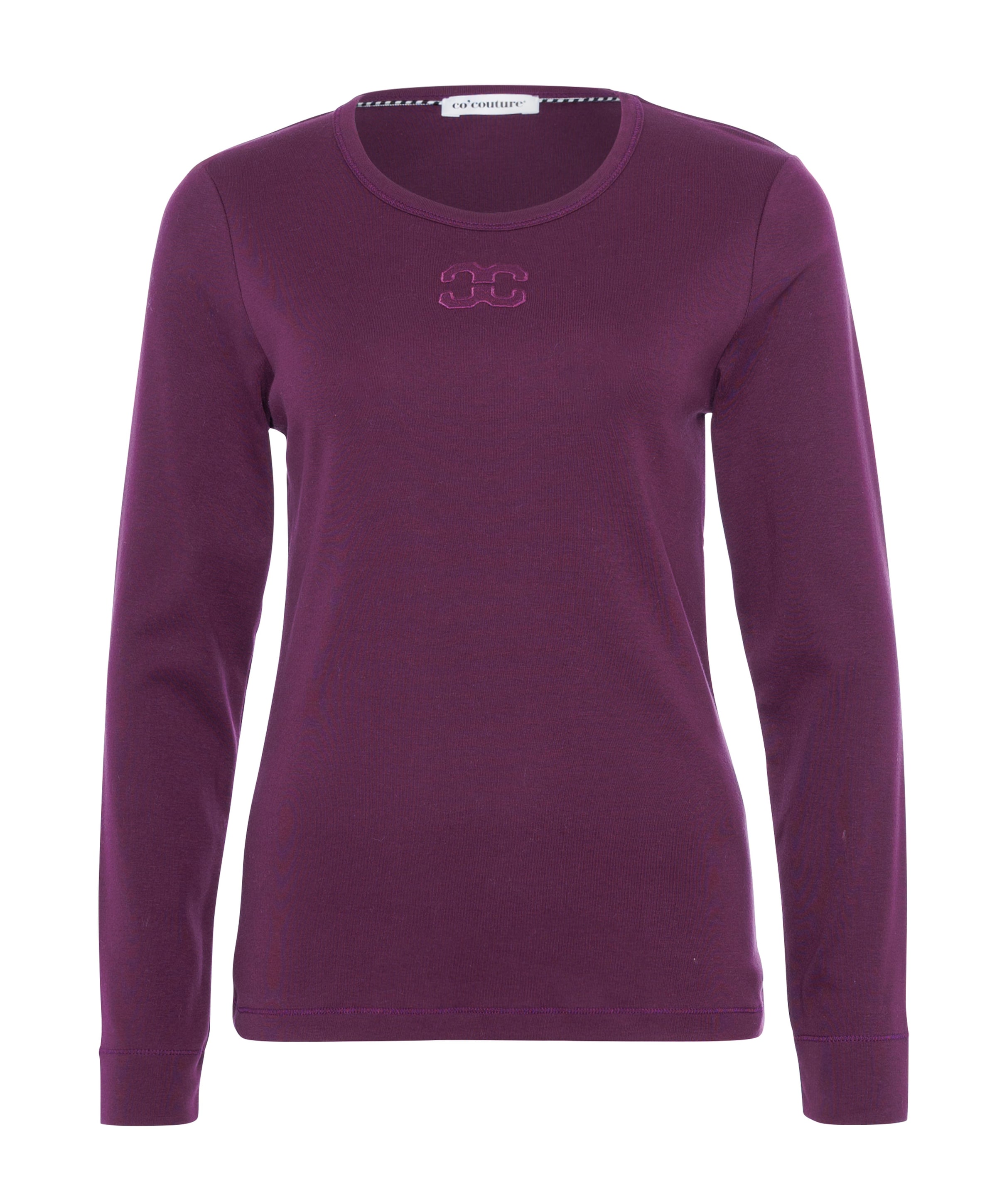 Dames longsleeve paars