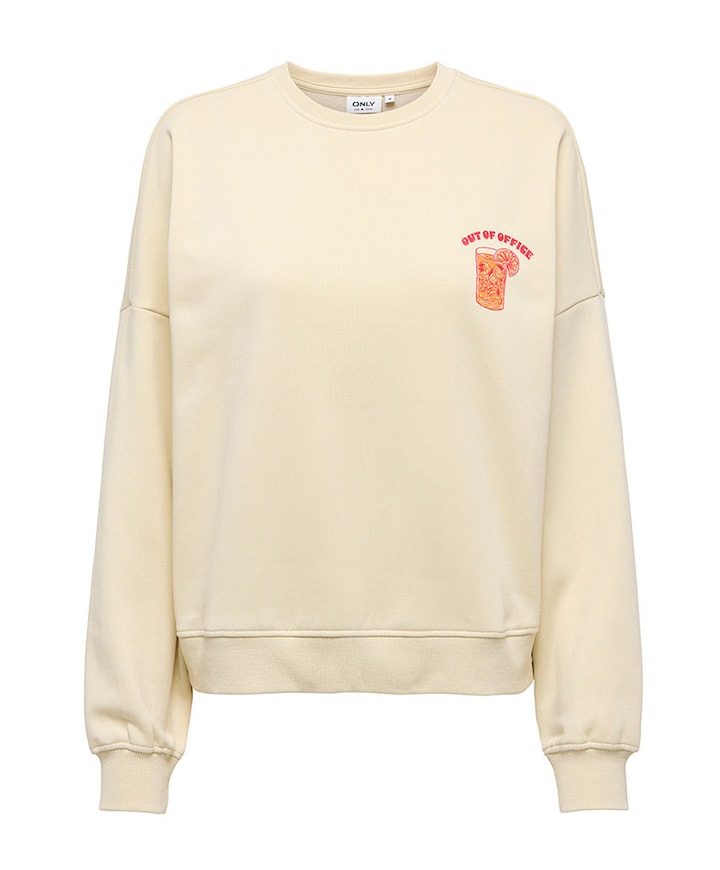 Dames sweater beige