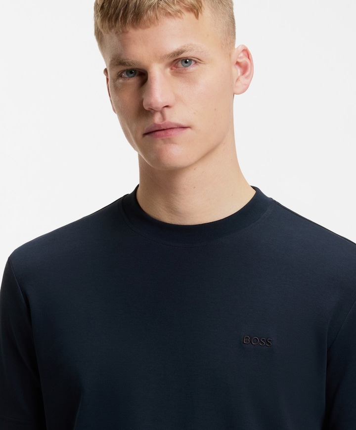 Heren T-shirt blauw
