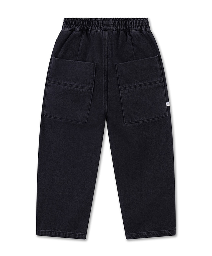 no sweat pant jeans zwart