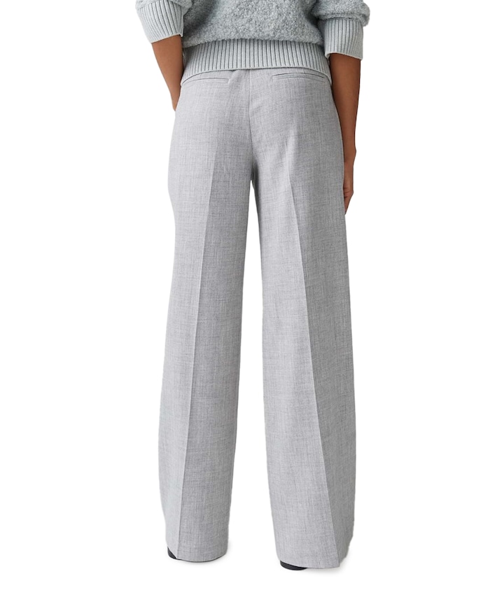 Maiga cozy dames broek grijs