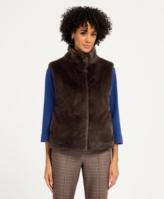 Dames bodywarmer bruin