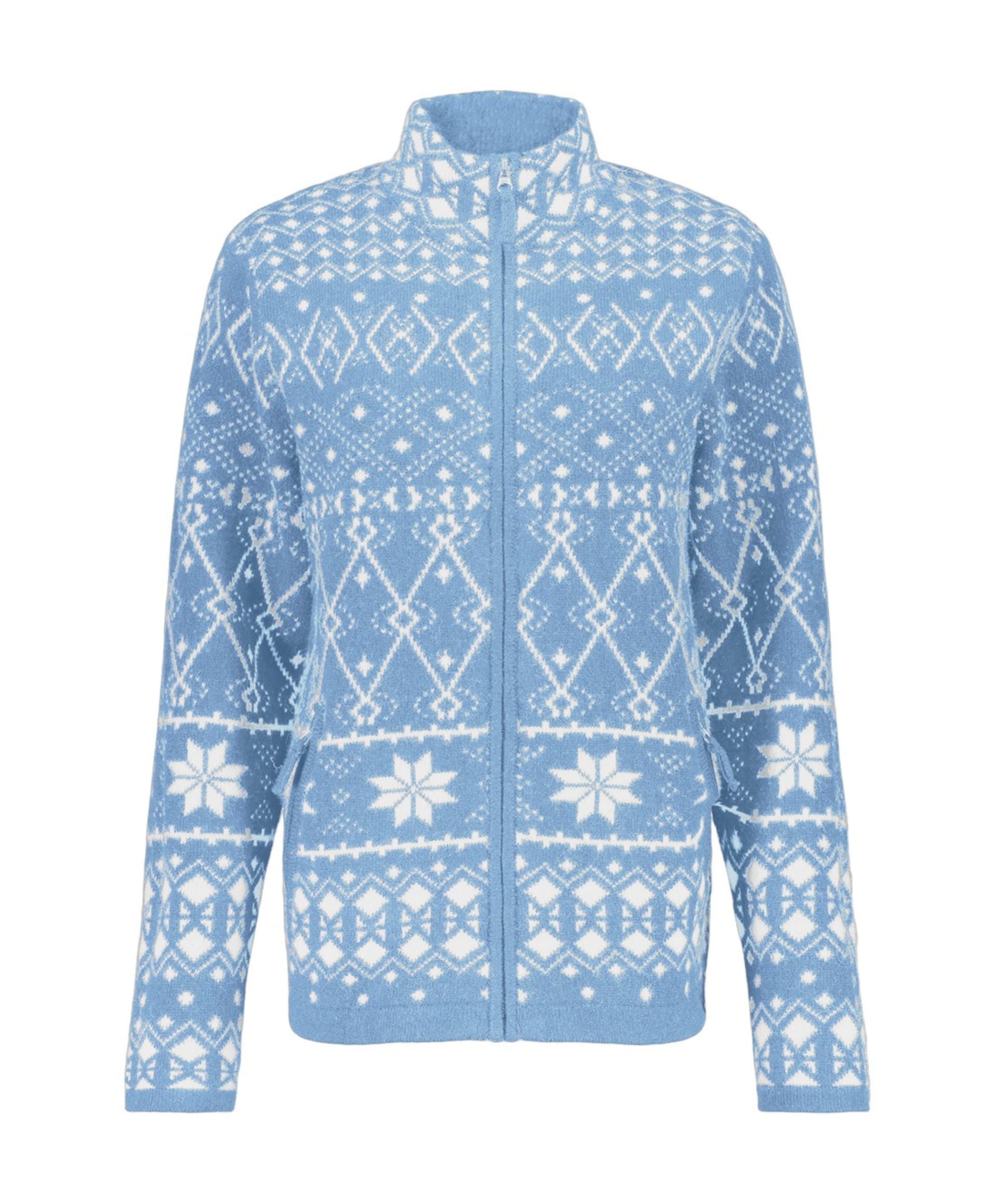 Dames vest blauw