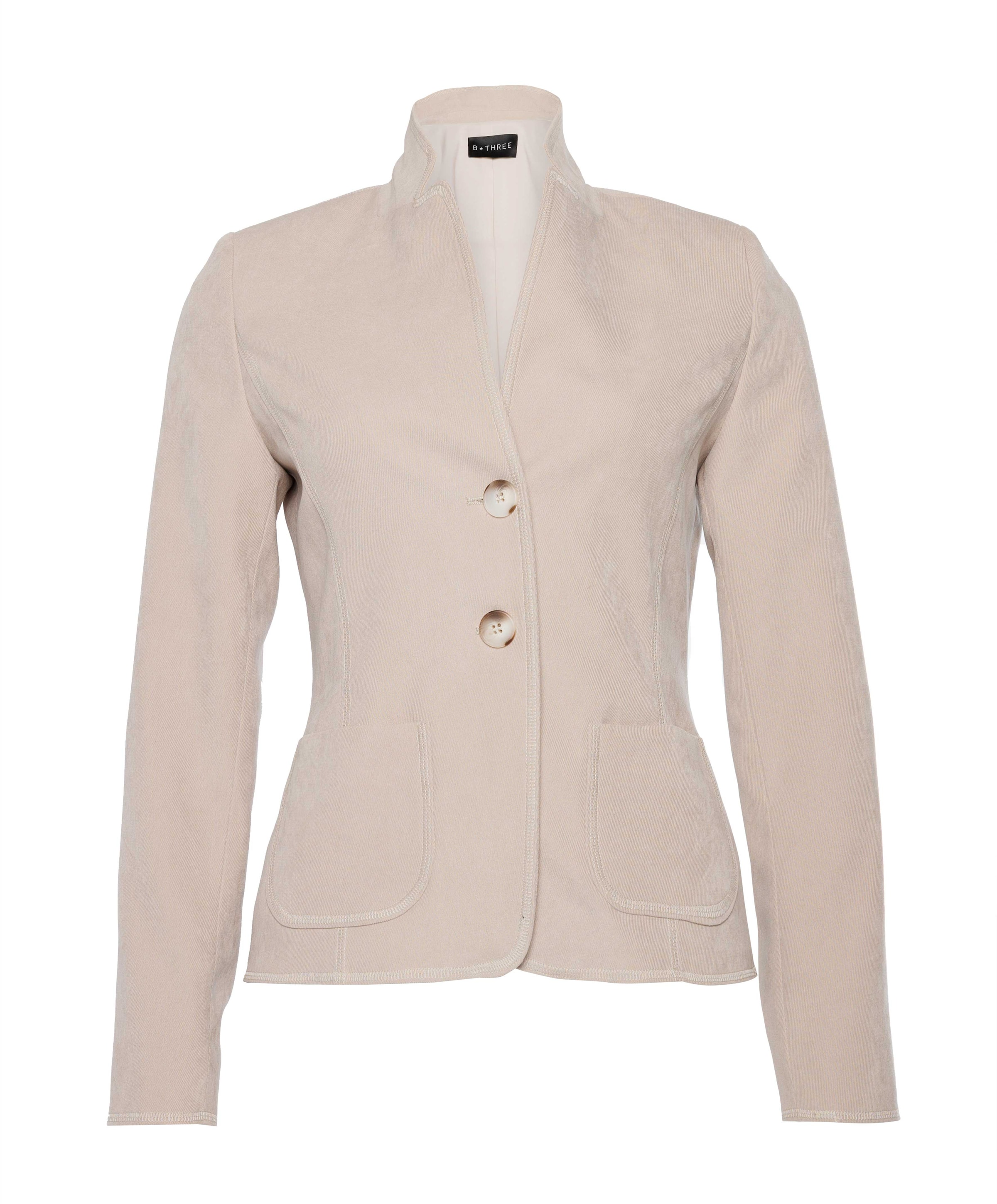 Dames blazer beige