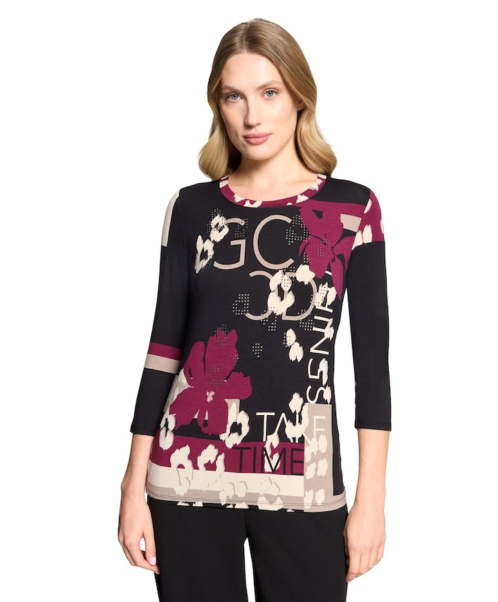 Dames longsleeve zwart