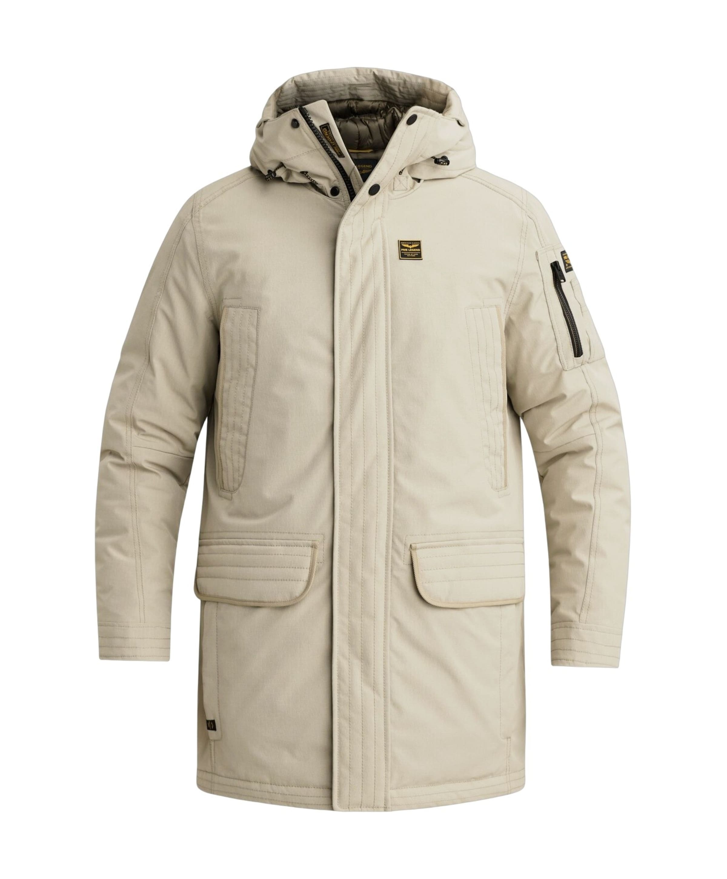 Heren jas beige