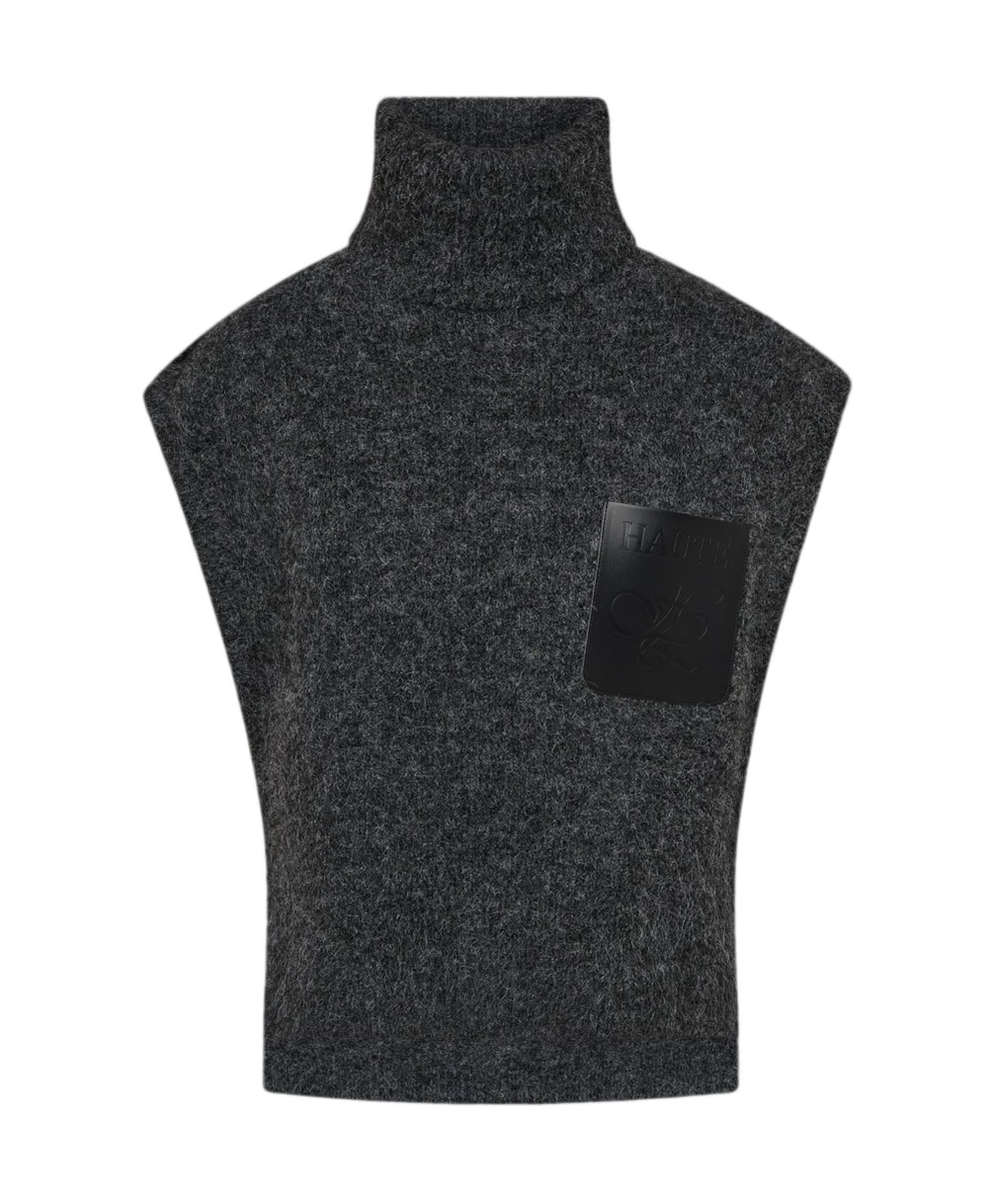 Dames gilet grijs