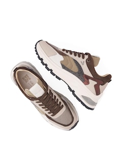Liz Leighton dames sneakers beige