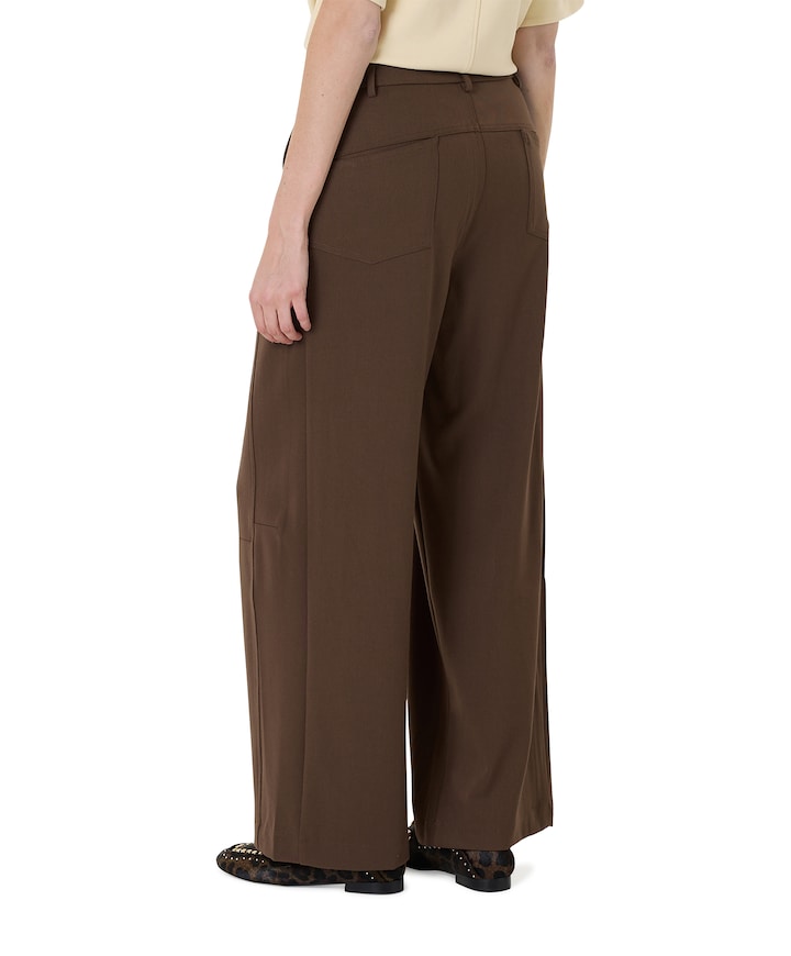 dames broek bruin
