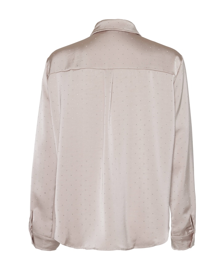 Dames pyjamatop beige