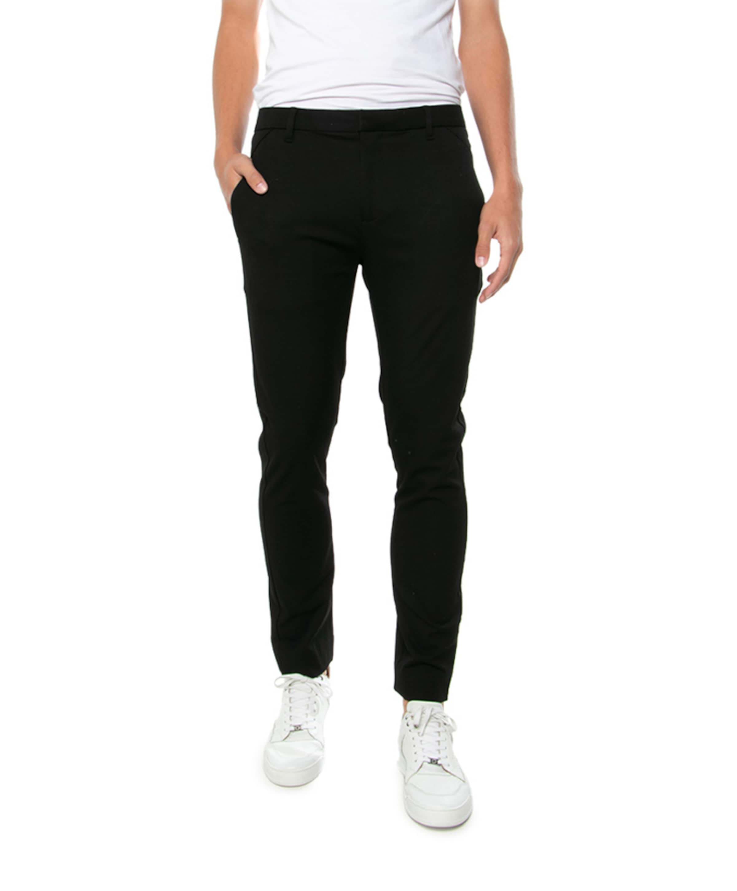 JOSH 315  heren broek zwart