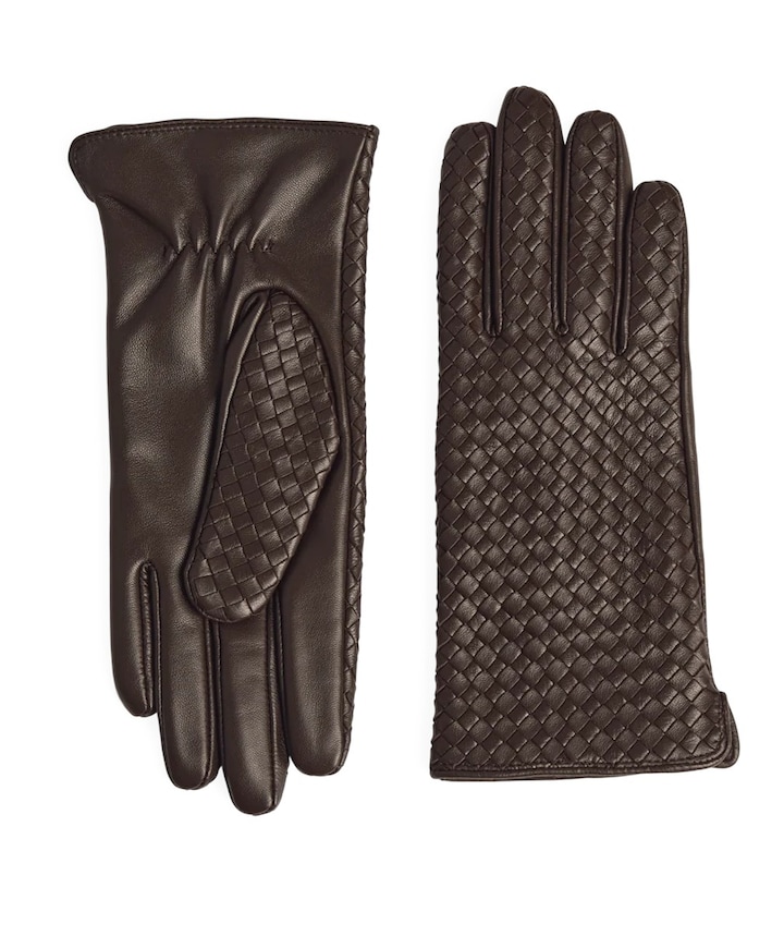 Dames handschoenen bruin