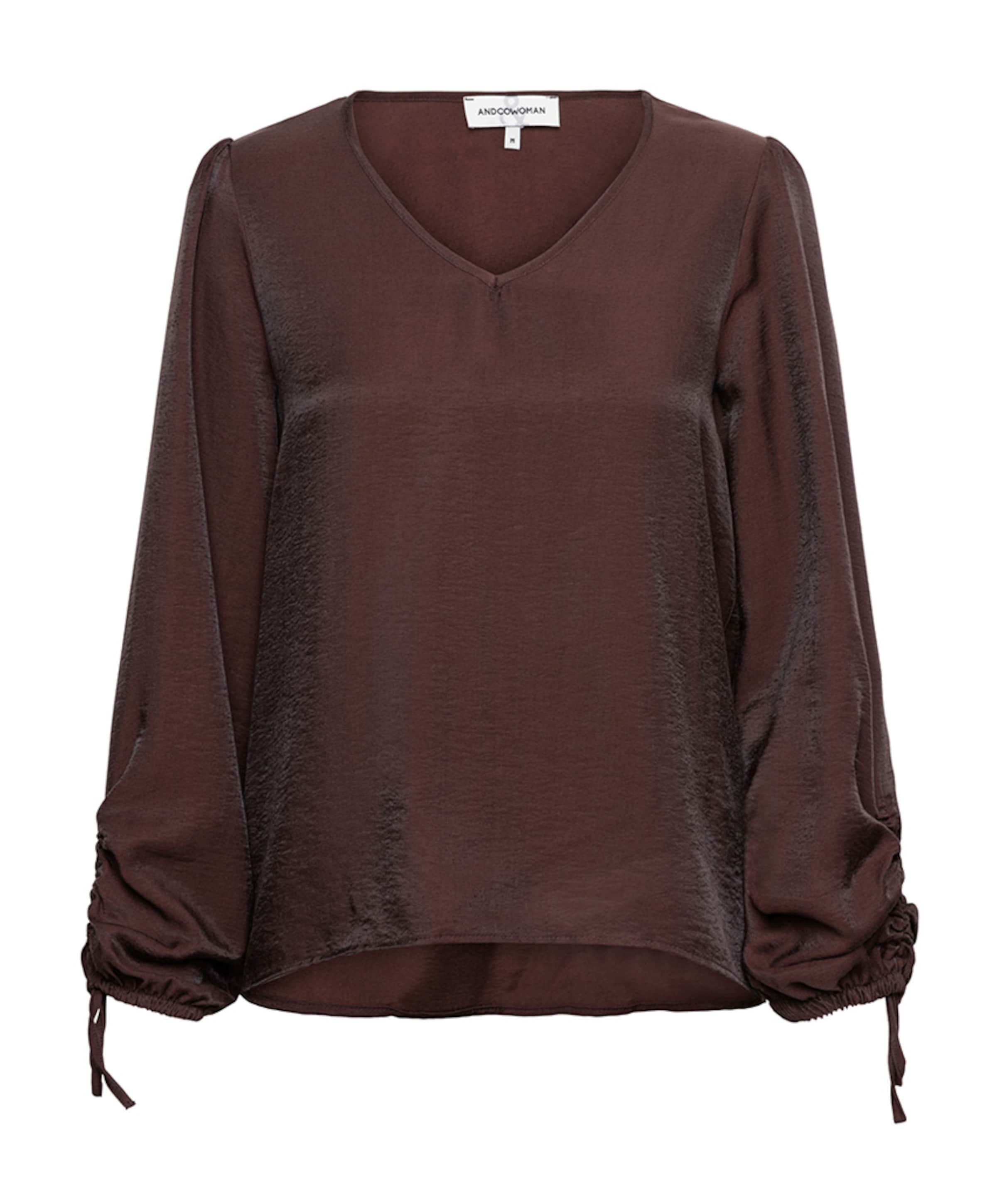 Blouse bruin