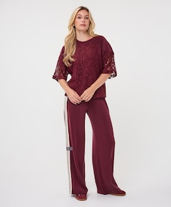 Dames sweater bordeaux