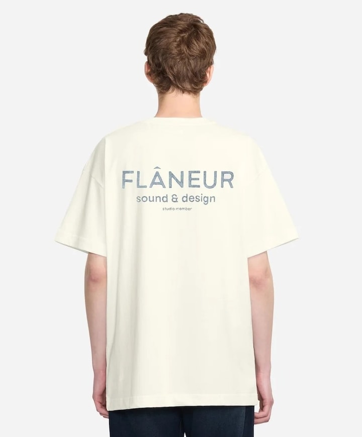 Heren T-shirt ecru