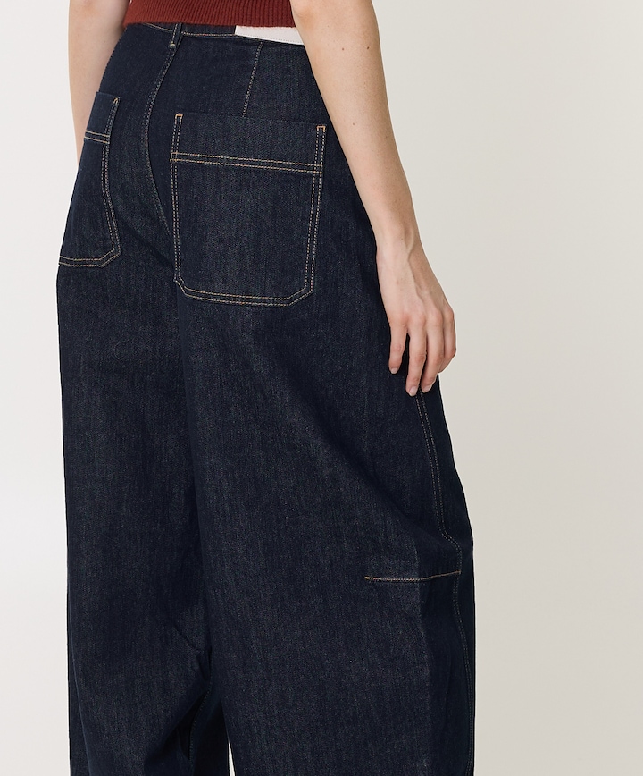 MAKI RINSE dames jeans blauw