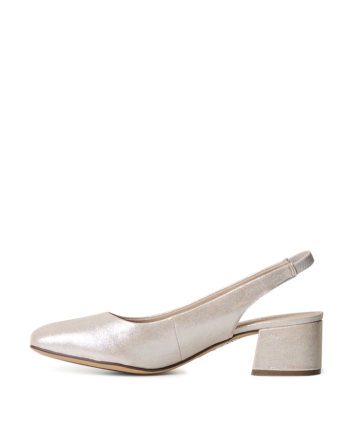 dames slingbacks beige