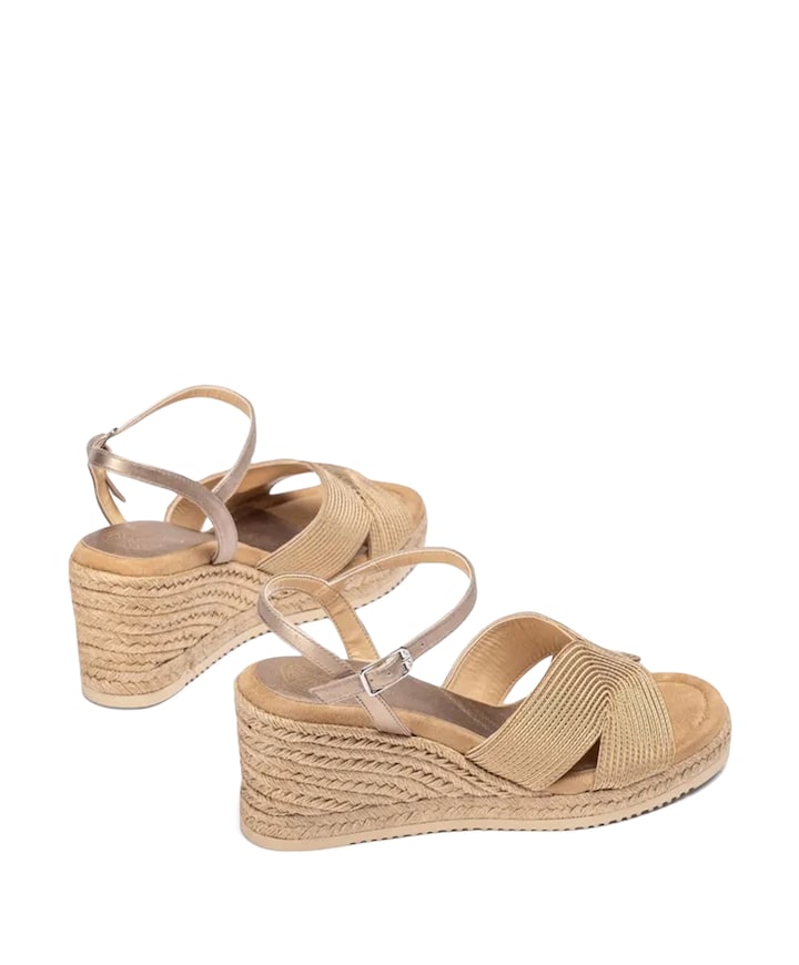 Ceresa dames sandalets goud