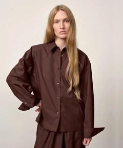 Dames blouse bruin