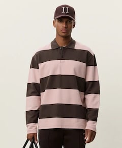 Heren polo bruin