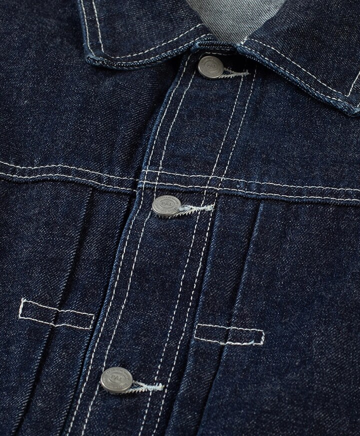 Heren jas blauw