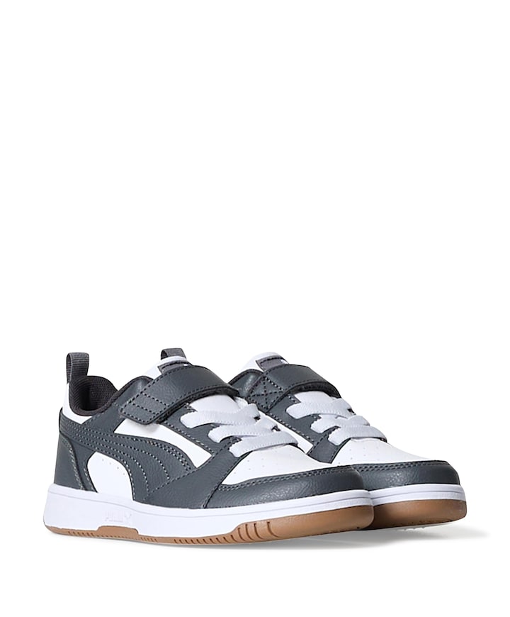 Puma Rebound V6 Lo AC+ PS jongens sneakers grijs