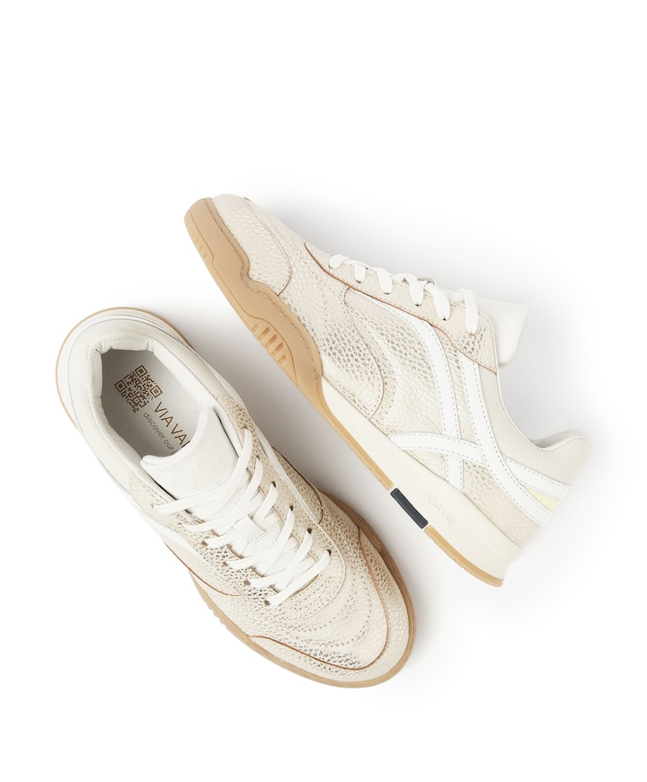 Kris Sky dames sneakers goud