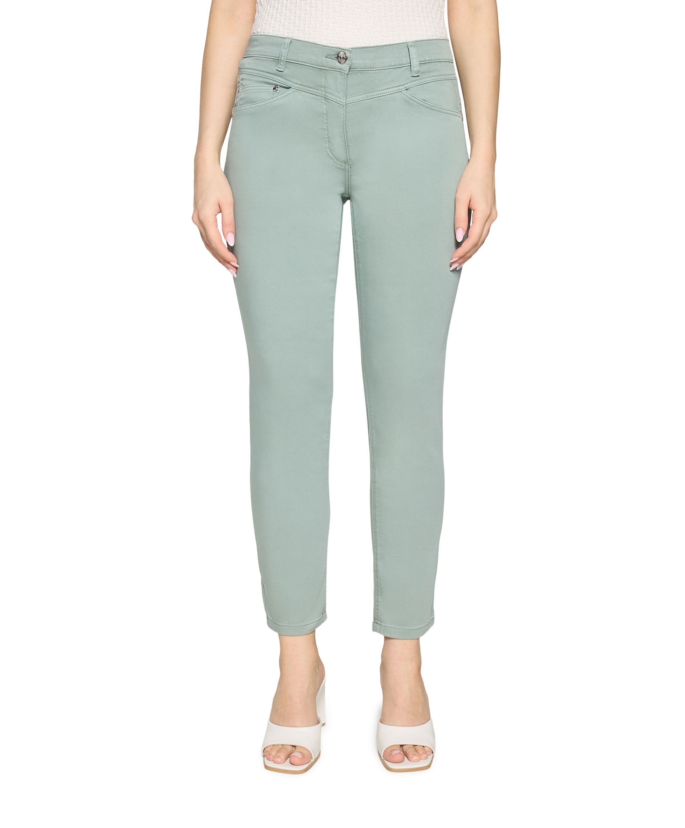 Hose Casual 7/8 LAEnge dames broek groen