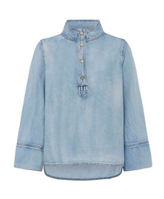 Dames blouse blauw