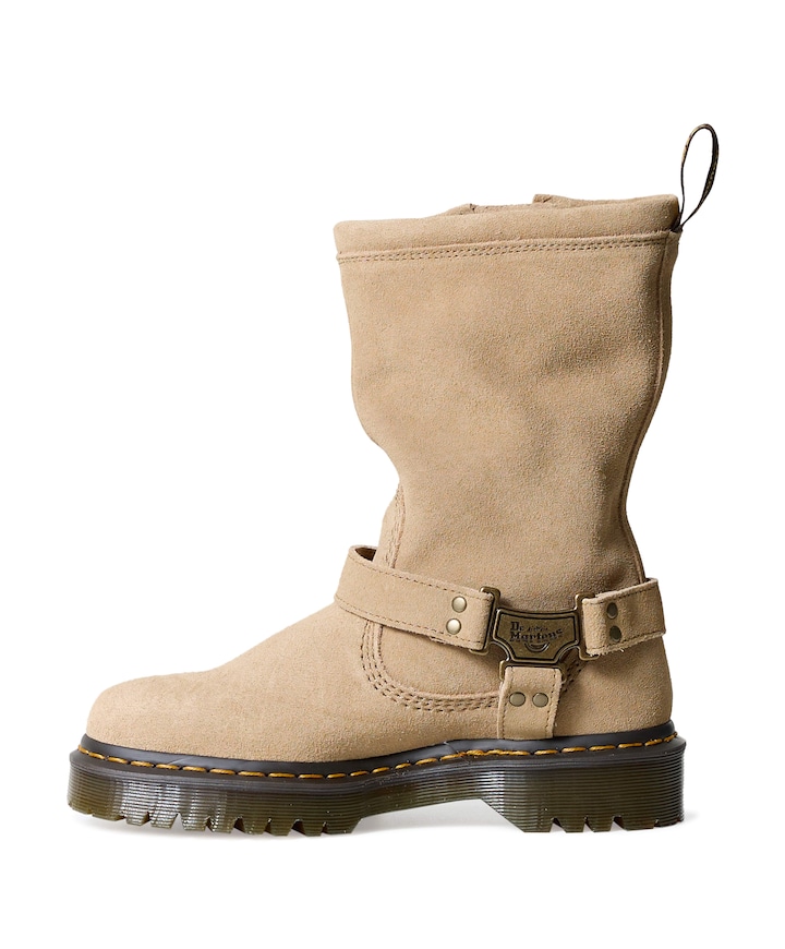 Anistone Hi Pull On dames laarzen beige