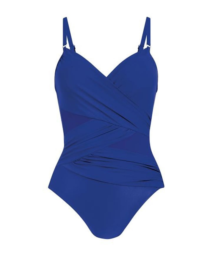 Dames badpak blauw