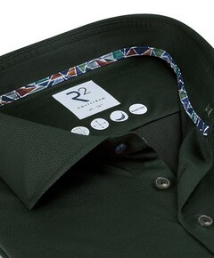 Overhemd lange mouw groen