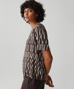 Dames blouse bruin