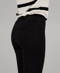 Pull On Slim broek zwart