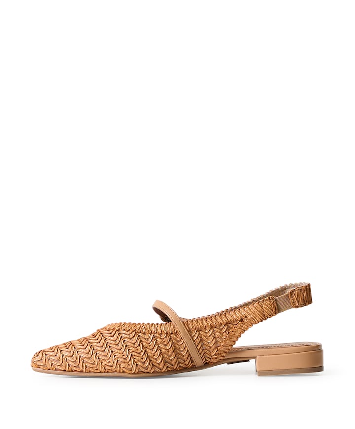 Slingbacks bruin