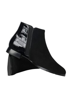 Madeira enkellaarzen zwart