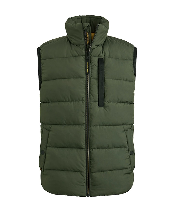 Heren bodywarmer groen