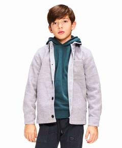 Jongens vest grijs