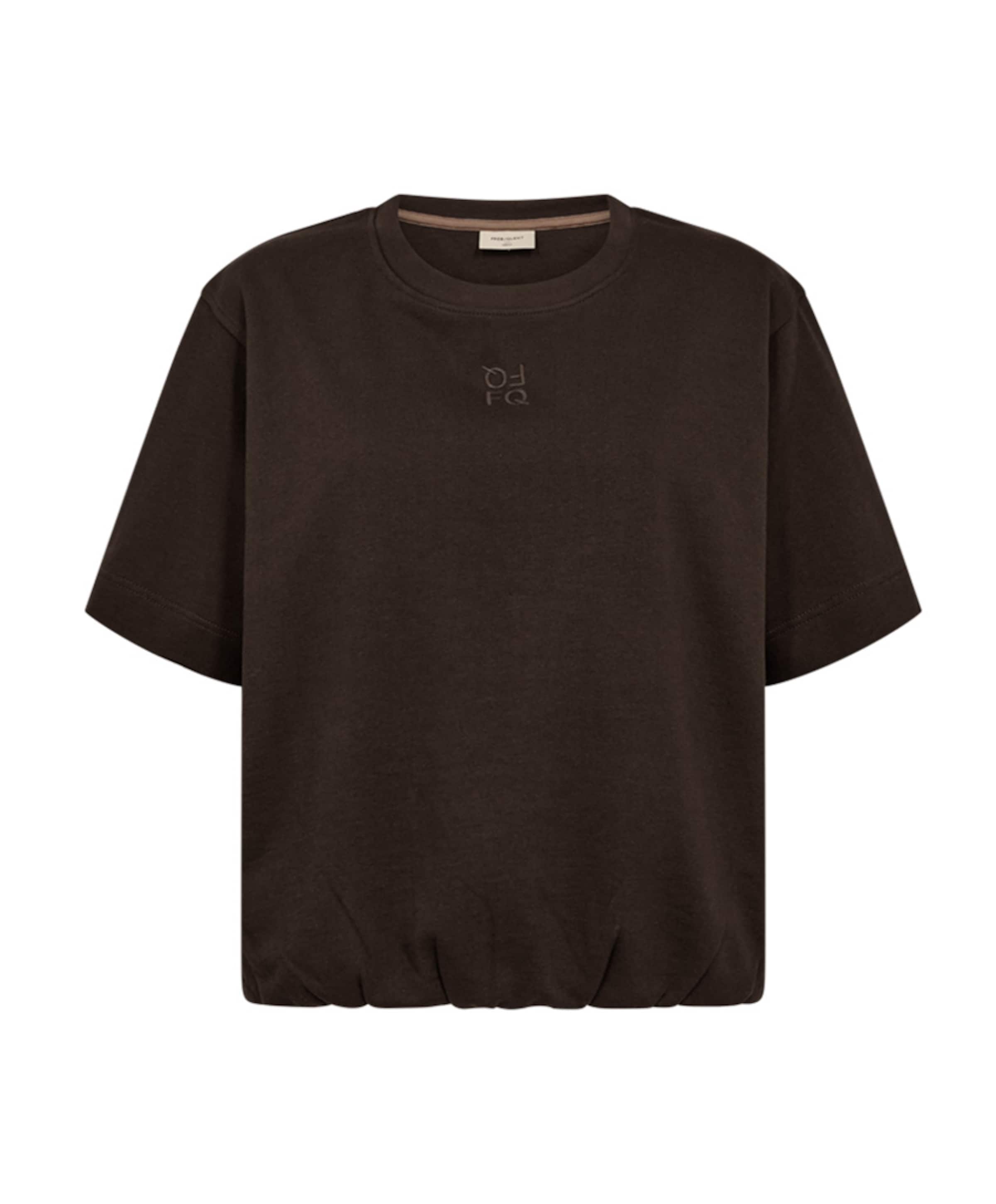 Dames T-shirt bruin