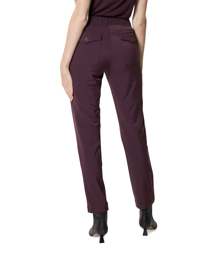 POLA TRAVEL dames broek paars