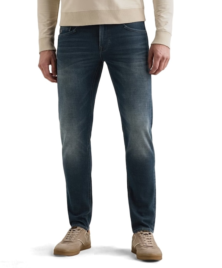 TAILWHEEL DARK NATURAL DENIM heren jeans blauw