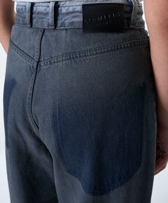 Flip Waist Pocket Tall Black jeans zwart