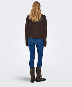 Dames vest bruin