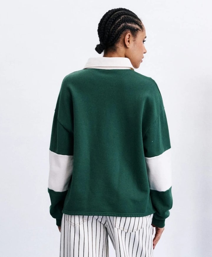 Dames sweater groen