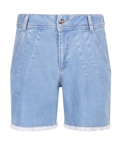 Tanya Ruffle dames korte broek blauw