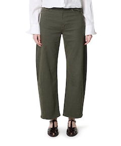 The Half Pipe Flood dames jeans groen